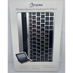 Vintage Impulse Wireless Bluetooth Keyboard For iPad‎ 2 New In Box
